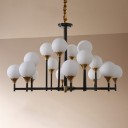 Loft Industry Modern - Finland Black Chandelier